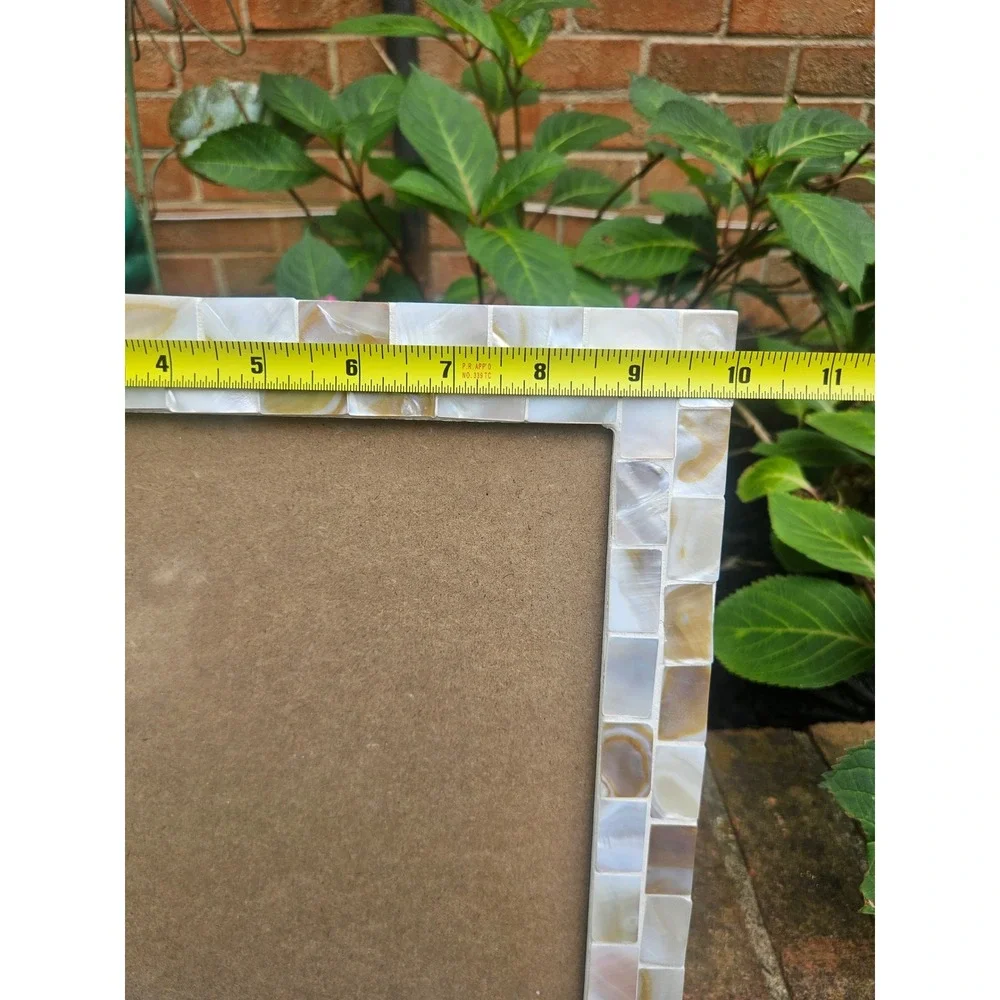 Beautiful Mother of Pearl Mosaic Tile Picture Frame 